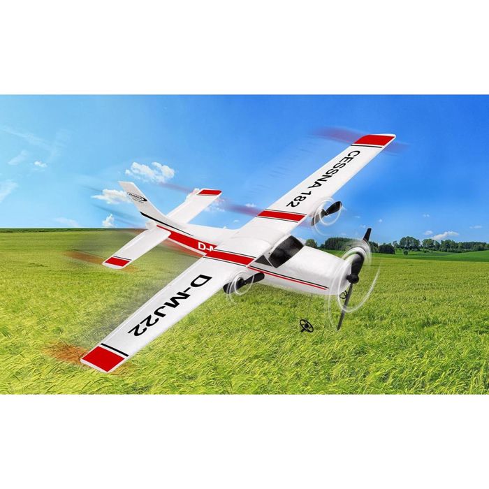 2.4G 3CH RC Vliegtuig Cessna-182 Afstandsbediening Vliegtuig Klaar Om Te Vliegen Fixed Wing Plane Outdoor Toys Drone, Met Gyroscoop 2.4G 3CH RC Vliegtuig Cessna-182 Afstandsbediening Vliegtuig Klaar Om Te Vliegen Fixed Wing Plane Outdoor Toys Drone, Met Gyroscoop