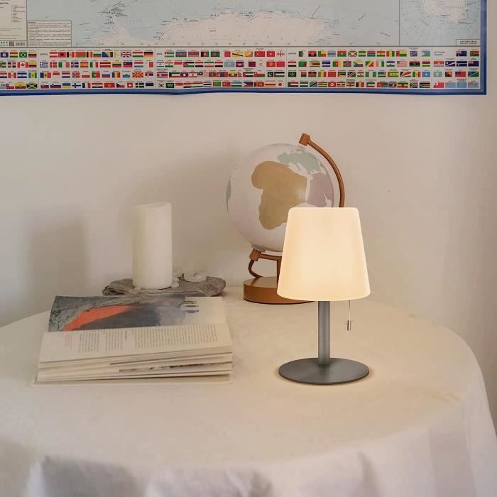 Lampe De Chevet Sans Fil, Rechargeable Lampe Led Sans Fil A Pile,  Multicolore & Blanc Chaud Réglable Veilleuse, Usb Lampe De [H188] -  Cdiscount Maison