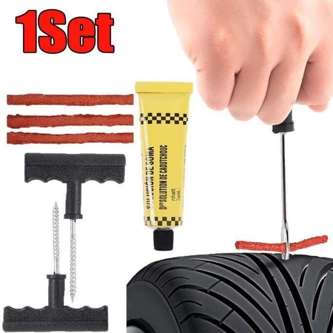 Kit d'outils de réparation de pneus, bande de réparation pour