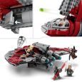 LEGO® Star Wars La Navette T-6 d’Ahsoka Tano 75362 - Vaisseau Lance-Tenons - 4 Personnages-2