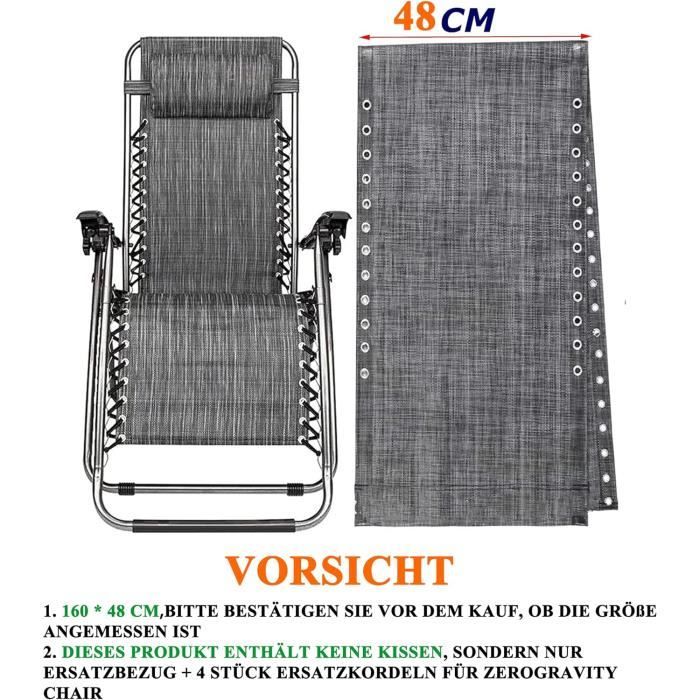 Housse De Rechange Pour Chaise De Camping – Oxford Nylon, Résistante, Neutre