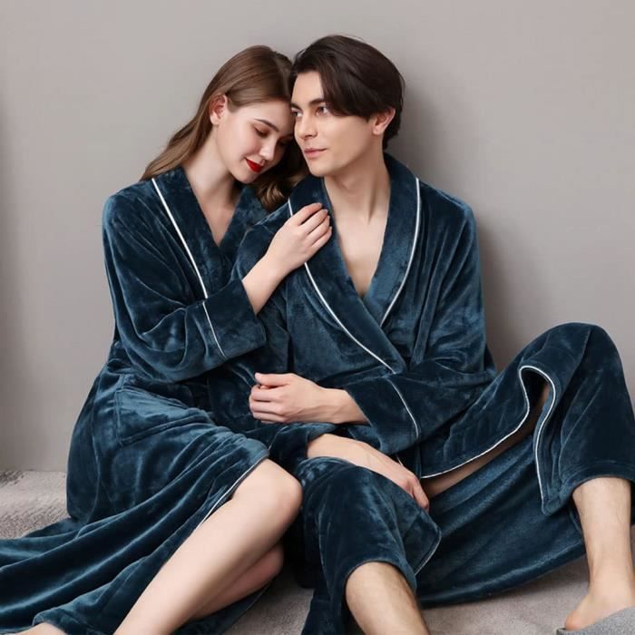 Robe de chambre adulte on sale