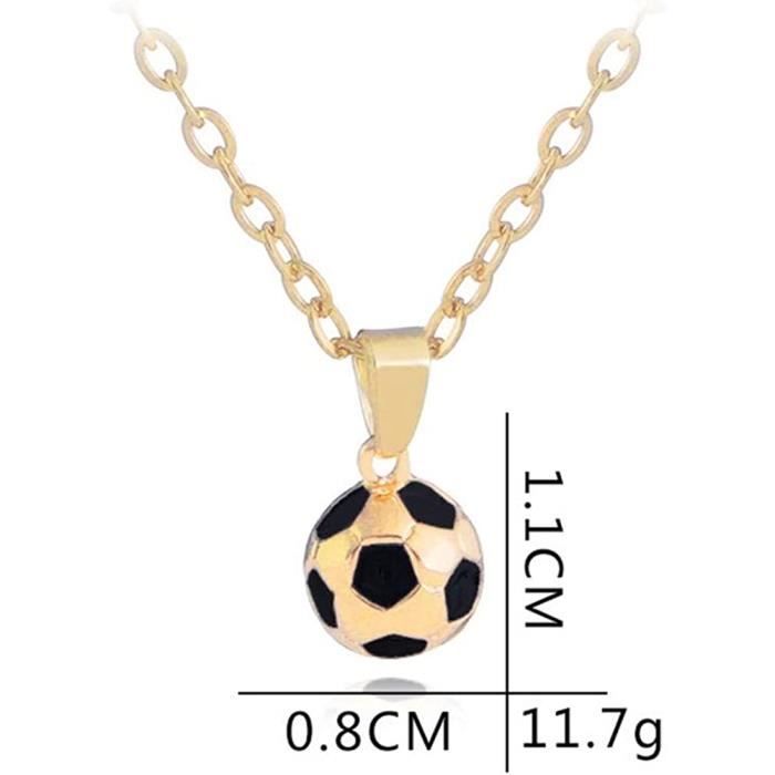 Pendentif Gardien De But Football En Argent Sterling 925 – Collier Unisexe Pour Fans Et Joueurs, Cordon Ajustable, Boîte Cadeau Incluse