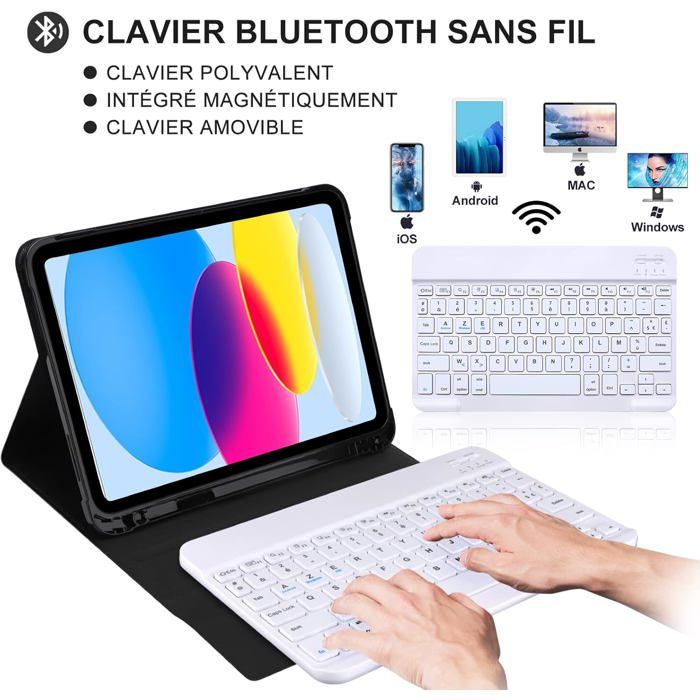 Coque Clavier Pour IPad 10/11 Èe Generation (10.9 Pouces 2022/11