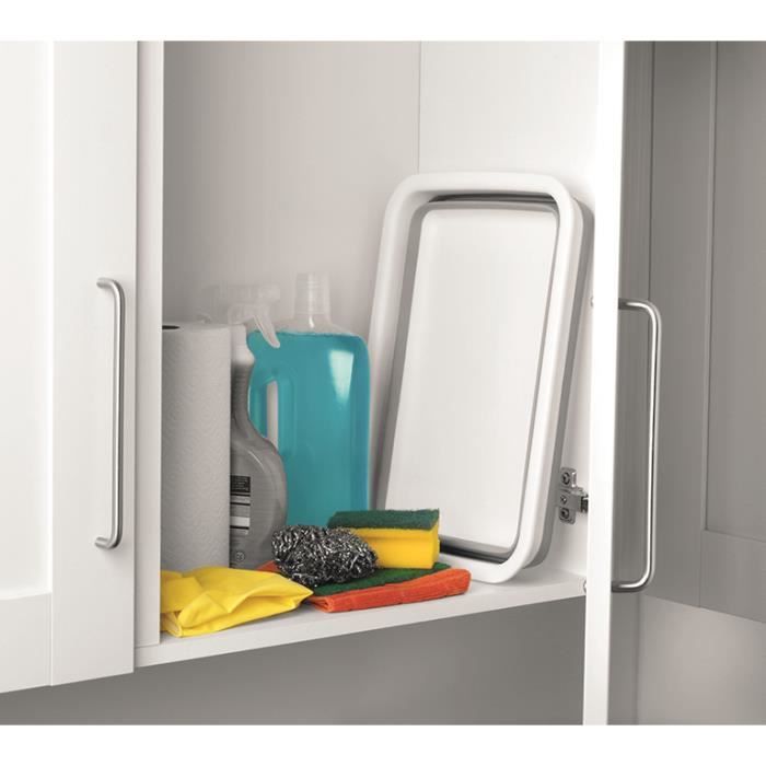Bassine à Vaisselle Pliable 10 Litres HOMESHOPA – Gris, Compacte Et Gain De Place, Parfaite Pour Cuisine, Camping Et Voyages