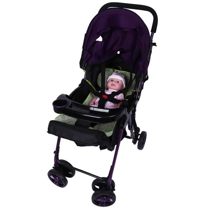 Harnais Sécurité 5 Points Pour Poussette Et Chaise Haute - Réglable Et Confortable Pour Bébé