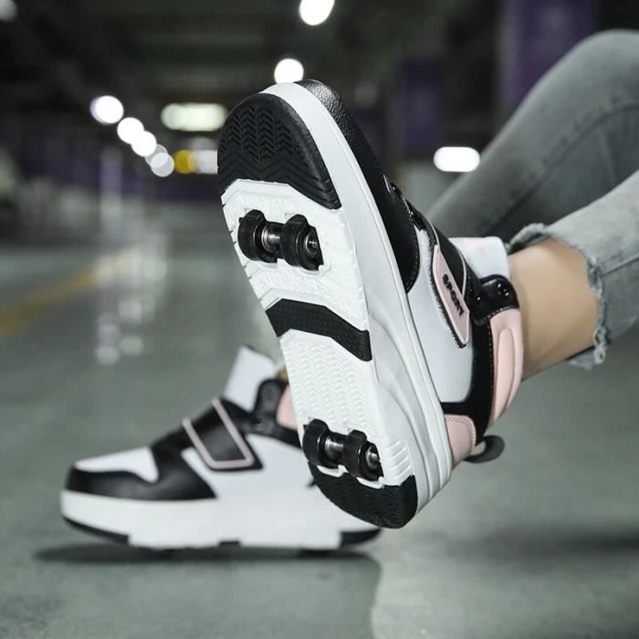 YTI Chaussures roulettes pour enfants baskets de Sport pour