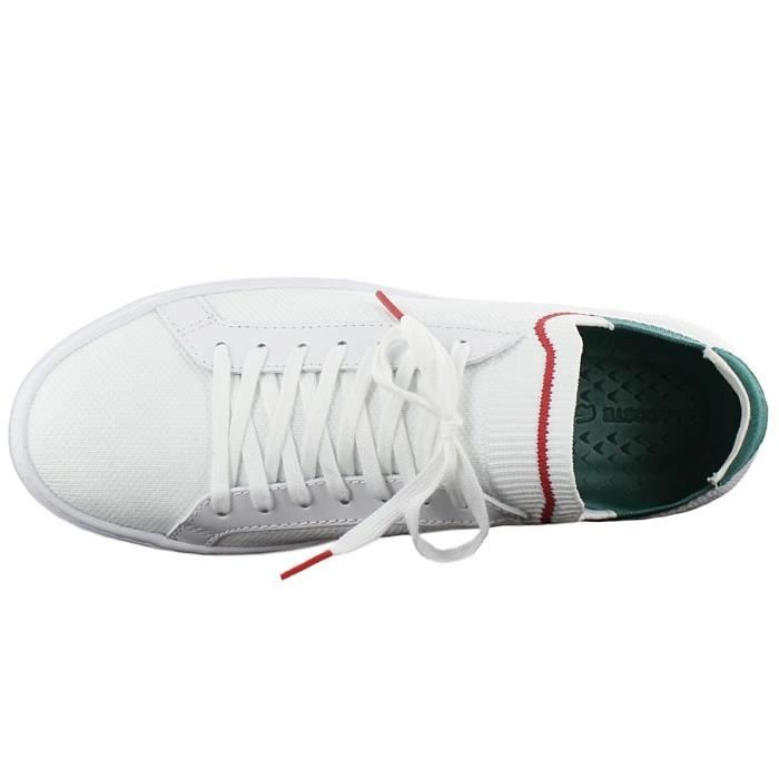 Lacoste La Piquee 120 Hommes Baskets Sneakers Chaussures de sport Blanc 7 39CMA0023082 Blanc Cdiscount Chaussures