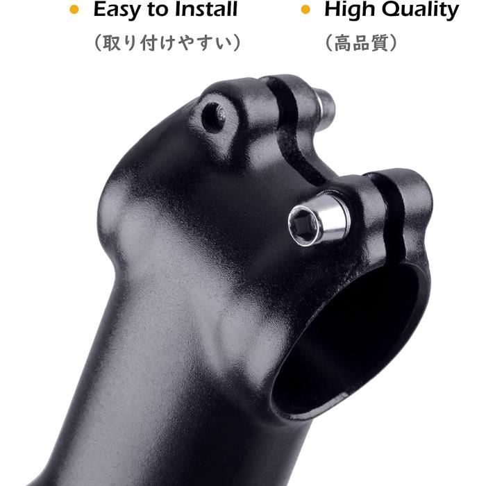 Potence De Vélo Réglable 0-60° - Pour Tube De Direction 28,6 Mm, Guidon 31,8 Ou 25,4 Mm - 5