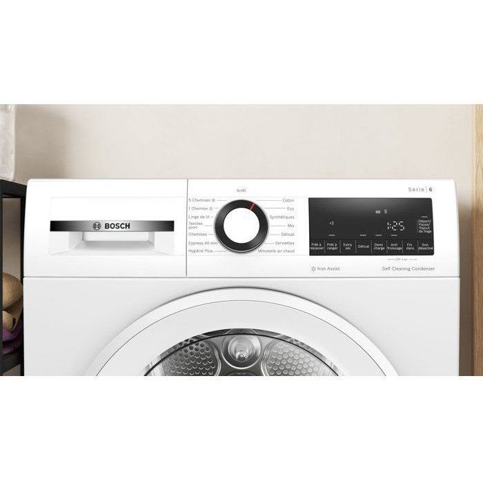 Sèchelinge pompe à chaleur BOSCH Série 6 WQG24502FR 8 kg Induction — free download