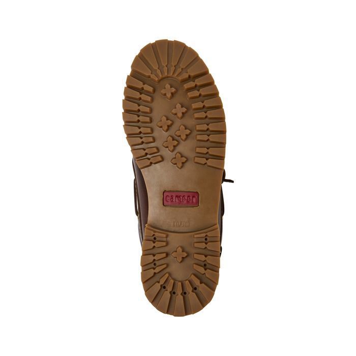 Chaussures Homme CAMPER Marron Taille 11,5 (EU 46) - Cuir - Style Basket - Occasion