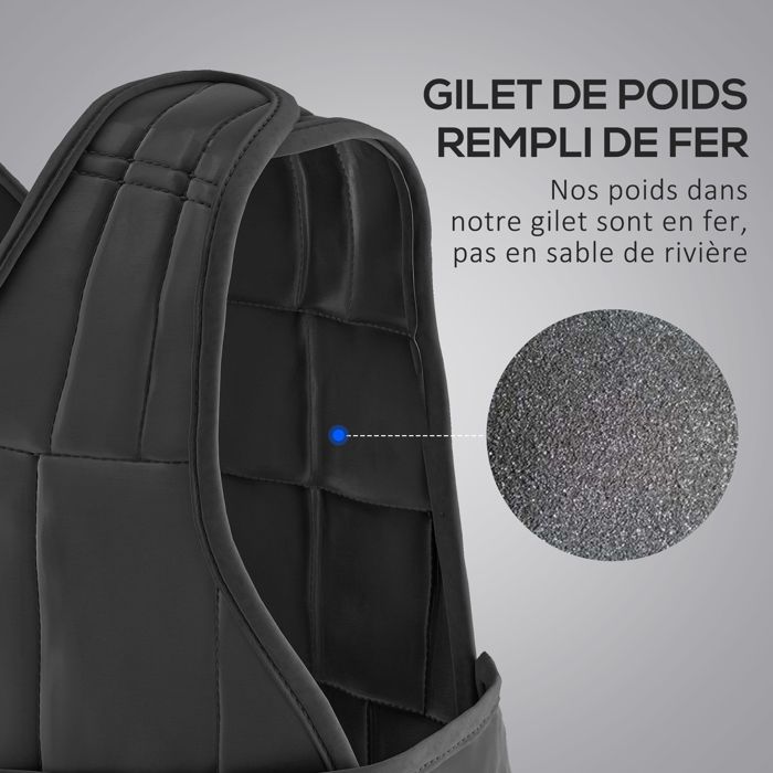 Gilet lesté | Augmente ta force et ton endurance Gilet lesté | Augmente ta force et ton endurance
