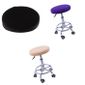 Cuir PU Rond Tabouret de bar cover Chaise Coussin De Siège Coussin Couvre Protecteur élastique