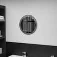 🐟🐟7862Chic Vintage - Miroir mural Style Baroque - Miroir Mural moderne pour Salle de bain Salon Chambre décoratif Dressing 40 cm V-0
