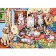 Puzzle 300 pièces - Castorland - Famille de chats - Animaux - Enfant-0