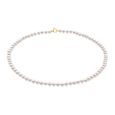 7-8 mm AAA blanc akoya collier de perles 17/" Or 14K Fermoir