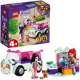 LEGO® 4+ Friends 41439 La Voiture de Toilettage pour Chat avec les Mini Poupées et les Chattons, Jouet pour Enfant 4 ans et plus-0