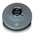 Lecteur CD/ MP3 portable LENCO CD-400GY Anthracite - Batteries - Lecteur CD/ MP3 pour CD, CD-R, CD-RW-0