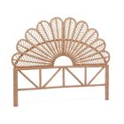 SWEEEK Tête de lit en rotin naturel. Anggun. 160x6x130 cm