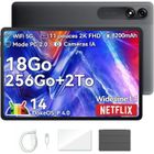 Blackview Tab 9 WiFi Tablette Tactile 10.95" 1200*1920 1080P FHD Android 14 18Go+256Go-SD 1To 8200mAh Widevine L1 Mode PC WPS -