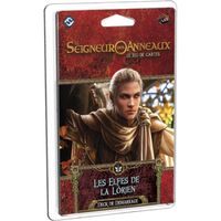 Jeux de société - Le Seigneur des Anneaux - Paquet de démarrage Les Elfes de la Lórien- Jeux de cartes