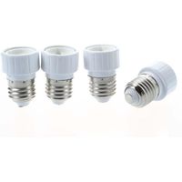 4x E27 vers GU10 led lumiere Adaptateur douille culot adapte lampe ampoule CONVERTISSEUR [353]
