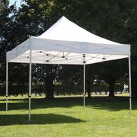 Tente pliante 3x3m - Tonnelle pro - MOB EVENT PRO - Structure en aluminium - Bâche en polyester 300 g/m²