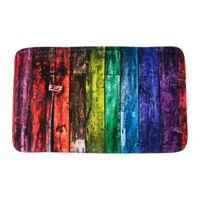 Tapis de Bain Rainbow 50 x 80 cm, de Haute qualité, très Doux, sèche Rapidement, Lavable, antidérapant