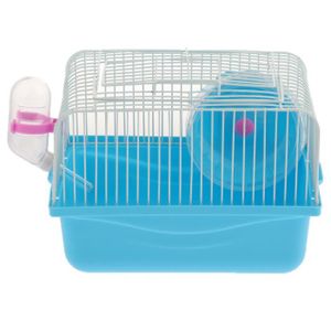 CAGE Maison de Hamster Cage de Voyage Sac de voyage Transport Hamster Chinchilla Gerbille Bleu