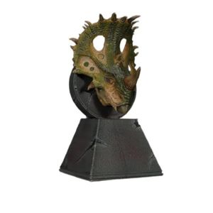 FIGURINE - PERSONNAGE Nanmu-Statue de Dinosaure avec Aimant pour Garçon, Tour de Dragon, Bouclier, Tête, Bustes, Jouets Classiques,