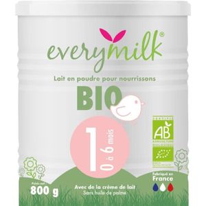 LAIT 1ER ÂGE Lait infantile Bio everymilk 1 de 0 à 6 mois - 1 b