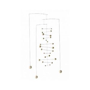 MOBILE Mobile - FLENSTED MOBILES - Counterpoint - Blanc - Enfant - Piles