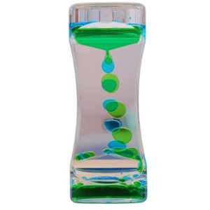 Minuteur liquide – Sablier sensoriel à bulles d'huile à mouvement liquide –  Jouet sensoriel apaisant pour enfants – Jouet sensoriel pour la relaxation