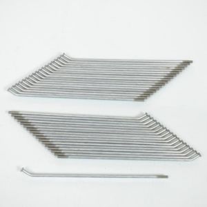 kaakaeu Lot de 36 Protections pour Rayons de Roue de Moto 17,5 cm 