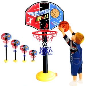 PANIER DE BASKET-BALL Enfants Sports Basket Portable Jouet Set avec support Ball & Pump petits Bébé