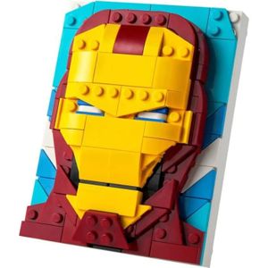 ASSEMBLAGE CONSTRUCTION LEGO 40535 Lot de 200 esquisses de briques Marvel Iron Man Cadeau d'anniversaire festif