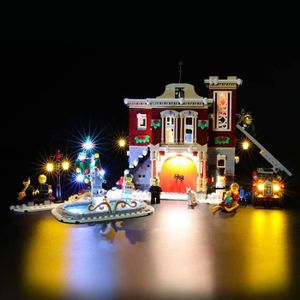 ASSEMBLAGE CONSTRUCTION Kit De Led Pour Lego Creator Winter Village Fire S