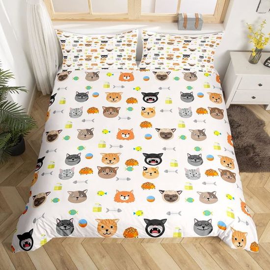ZTYROLJ Licorne Housse de Couette 120x150cm, Housse de Couette Zippée, Parure de Lit en Microfibre 1 Personne, Parure de Lit Enfant avec Taie d'oreiller 40x60cm