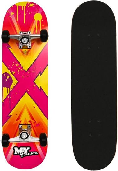 Yocaher Complete Skateboard - 31" X 7.75" Maple Deck With ABEC-9 Bearings & 54mm Wheels