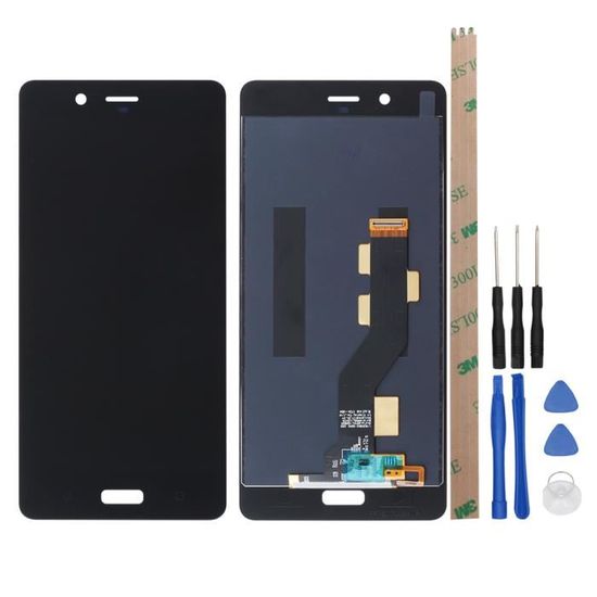 Écran LCD + Tactile Pour Nokia 6 – Noir – Neuf Sous Emballage