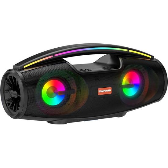 Enceinte Bluetooth Caisson De Basses 25W - Haut-parleur Actif Portable, Batterie 1500mAh, Couleur Multiple | Speaker Sans Fil Puissant