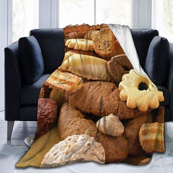 Couverture Polaire Flanelle "Titanic" - 130x150 Cm, Noire - Plaid Doux Et Chaud Pour Canapé, Lit, Voyage - Lavable En Machine