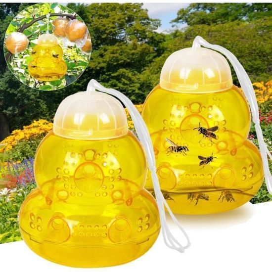 Piège à Guêpes Insectes, Piege Frelon Asiatique, Attrape-Guêpes