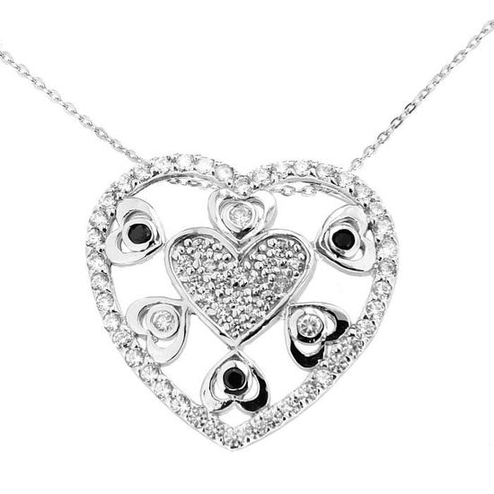 Collier Pendentif - « Le Seigneur des Anneaux », - Argent