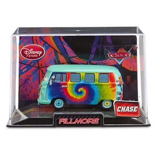 Disney Pixar Cars Exclusive 143 Die Cast Car Fillmore "Chase