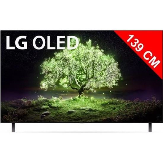 LG TV OLED55A16LA - TV LED 4K UHD - 55" (139cm) - Smart TV - Dolby Audio - 3xHDMI, 2xUSB