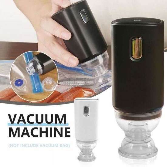 KotiCidsin - Machine Sous Vide Alimentaire avec Couteau de Coupe et 10 Sac  à Vide Alimentaire - Gris et Noir - Cdiscount Electroménager