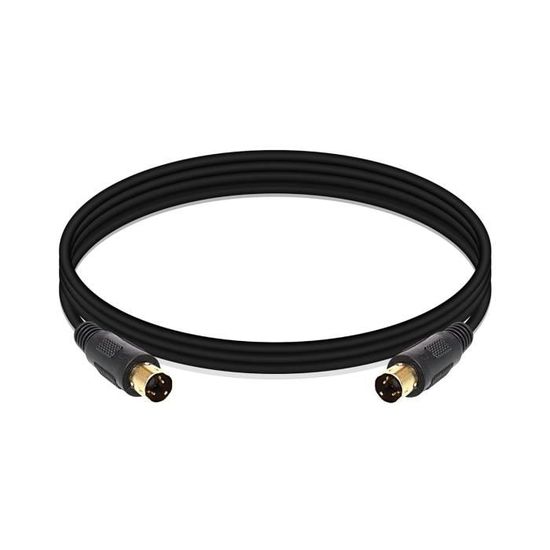 FICHE DIN 8 BROCHES MALE - CA121