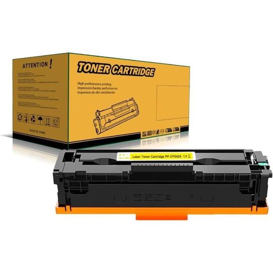 CF400X-CF403X Lot de 4 Cartouches de toner Compatible avec Imprimante HP Color Laserjet Pro M252dw,MFP M277dw