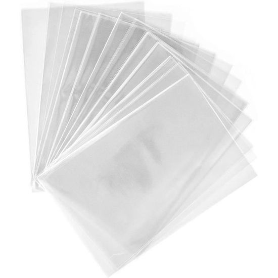 100 Sacs Cellophane Auto-scellant 30x40cm - Emballage Cadeau Mariage - Alliebe